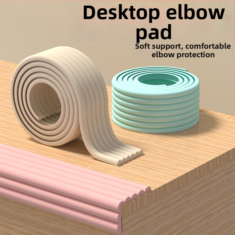 Десктоп подложка за лакти на бюрото, мека пяна, самозалепваща защитна лента за ъгъл на масата; произход: Шенжен; не е внос; марка: Други; опаковка по заявка; без частни марки