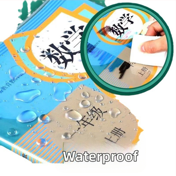 Good Stars Klijuojamas skaidrus matinis knygų dėklas pradinei mokyklai