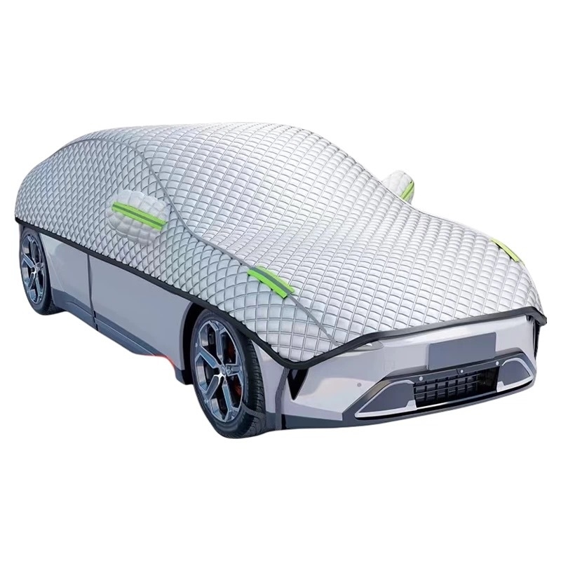 Autokate, tugevdatud, Oxford-kangast, rahe kaitse, päikesekaitse ja soojusisoleerimine, universaalne sobivus