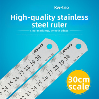 Metallist joonlaud, kahepoolsed skaala, ristkülikukujuline, paksus 0,7–0,8 mm, mudel ZCG-15