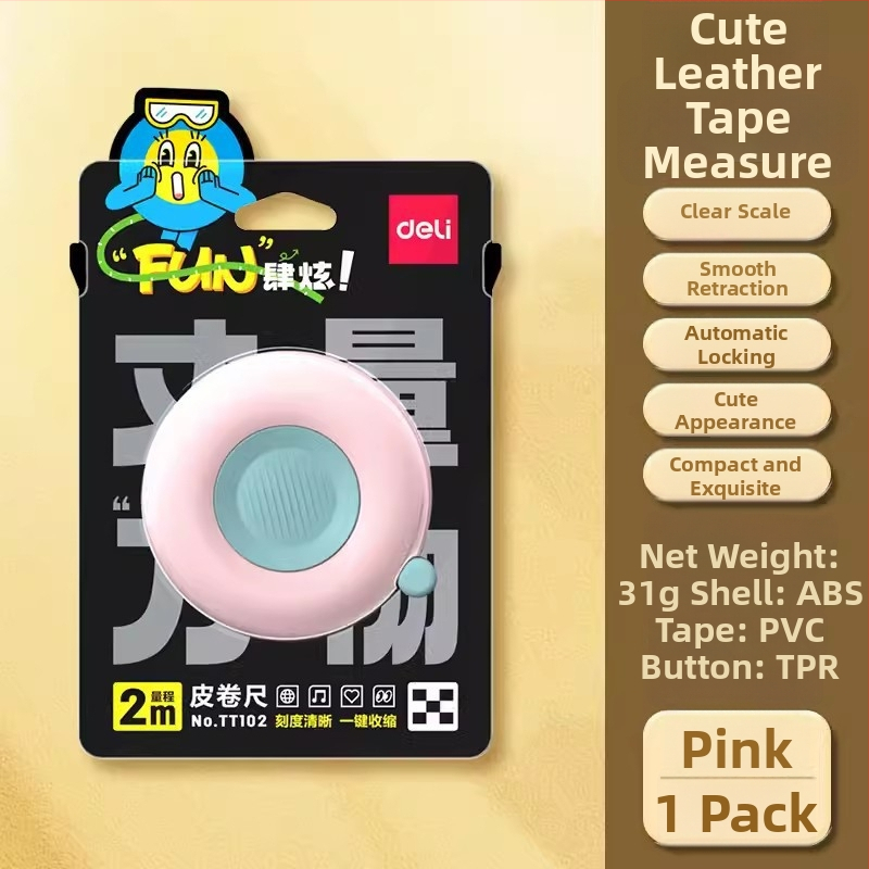 Deli TT102 Plastmassist taskujoonlaud – kompaktne mõõtevahend (Bränd: Deli; Mudel: TT102; Materjal: Plastik; Kuju: Joonlaud; Kategooria: Joonlaud/Mõõtevahend)