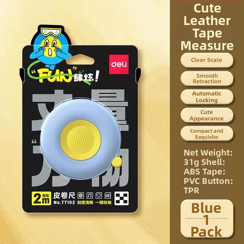 Deli TT102 Plastmassist taskujoonlaud – kompaktne mõõtevahend (Bränd: Deli; Mudel: TT102; Materjal: Plastik; Kuju: Joonlaud; Kategooria: Joonlaud/Mõõtevahend)