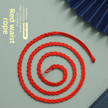 Käsitsi kootud vöö kett – Etno-retro Hiina stiil; Materjal: kudumine; Sõlme materjal: kudumine; Sulgemine: nupud; Stiil: retro/etniline/Hiina; Valmistatud käsitööna