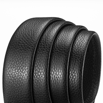Meeste ehtne nahast vöö, esimese kihi lehmanahk, automaatne kinnitussüsteem, äriline minimalistlik stiil, laius 2–4 cm