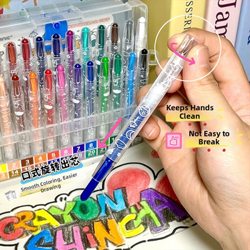 Geng xi värvikriidid, mudel 1069, 0,8 mm ots, pestav, 80 g