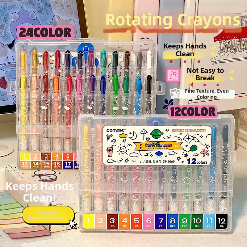 Geng xi värvikriidid, mudel 1069, 0,8 mm ots, pestav, 80 g