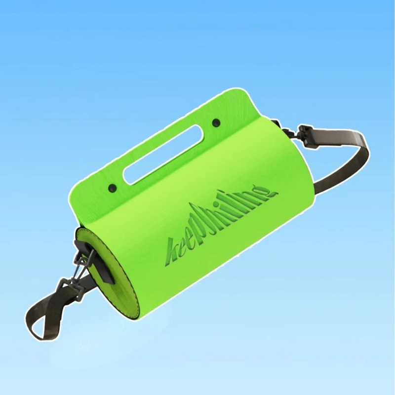 Filc cilindrinė rankinė, didelė talpa, medžiaga: cheminės pluoštas