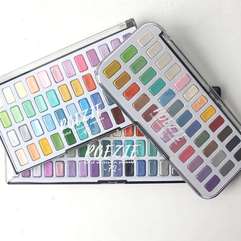 Pärlvärvi akvarellvärvide komplekt — 36/48/72 tooni, karbis, tootja: Weaton