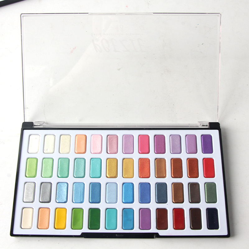 Pärlvärvi akvarellvärvide komplekt — 36/48/72 tooni, karbis, tootja: Weaton