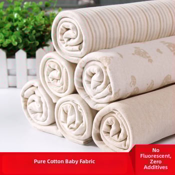 100% pamut csecsemő ruházathoz — bőrbarát, testhez álló anyag alvóruha és alsónemű számára, őszi–téli szezonra