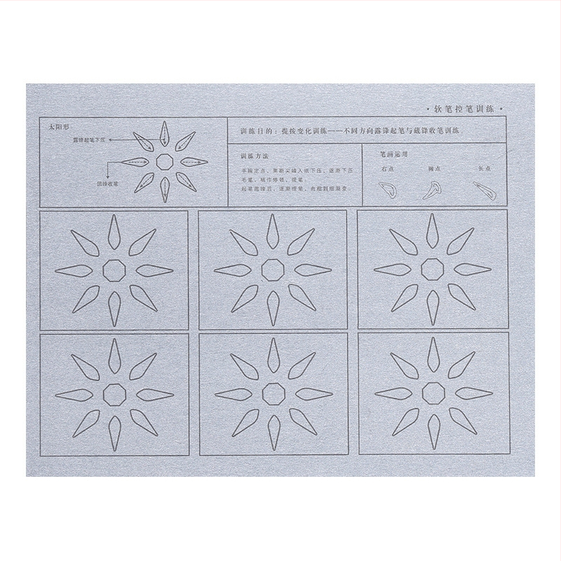 Zifang Zhai Kaligrafijos Serija: Vandens Rašymo Audinys Rašymo Kontrolei – Pradedantiesiems, Stačiakampio Formos