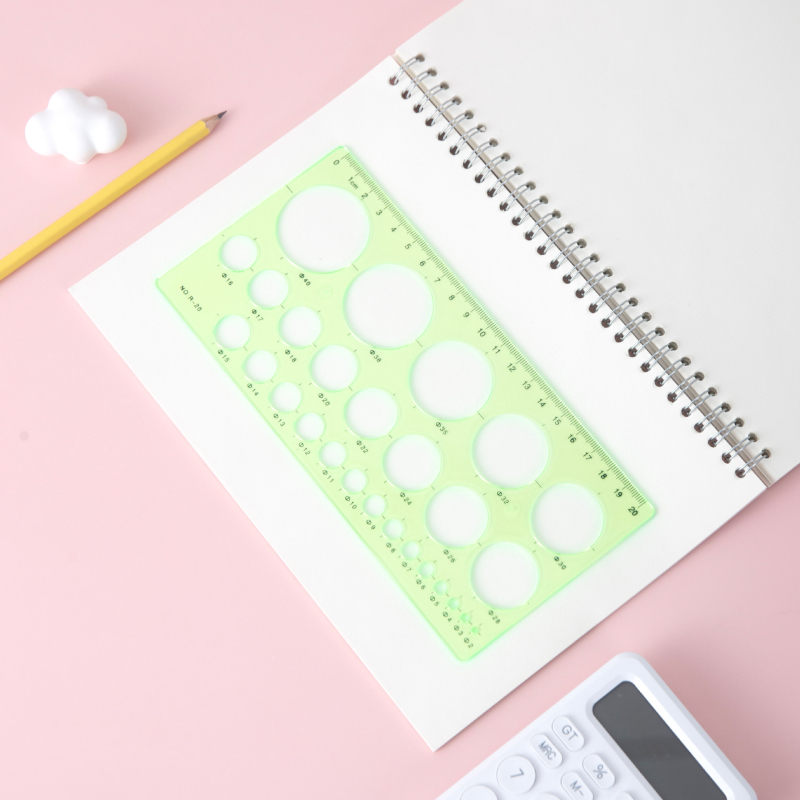 Jintao Wanhua κανόνας, πλαστικός, 245 g, εκατομετρικό γεωμετρικό εργαλείο σχεδίασης