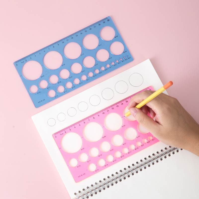 Jintao Wanhua κανόνας, πλαστικός, 245 g, εκατομετρικό γεωμετρικό εργαλείο σχεδίασης