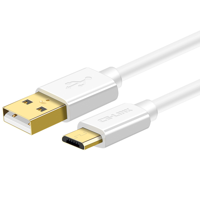 CE-LINK Micro USB duomenų kabelis Huawei Android telefonams – 18W maksimali galia, grynas varinis laidininkas, pynėta + aliuminio folijos ekranavimas, automatinis išjungimas