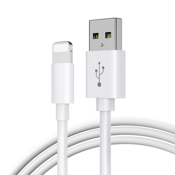 Pinshun USB į Lightning duomenų kabelis, PD greitas įkrovimas, viengubas kištukas, TPE medžiaga