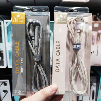 Kiki USB duomenų įkrovimo kabelis, 2.1A, USB sąsaja, viengala galvutė, modelis SD-170