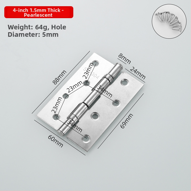 Roostevabast terasest kinnitusliigesed kappidele, ustele ja akendele; viimistlus: harjatud ja pihustatud; stiil: kaasaegne minimalistlik.