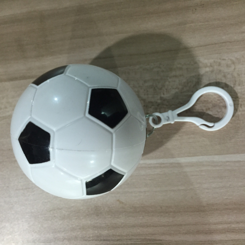 Еднократен преносим сферичен дъждобран за възрастни — прозрачен, ABS+PE плат, 0.012 дебелина, възможност за лого