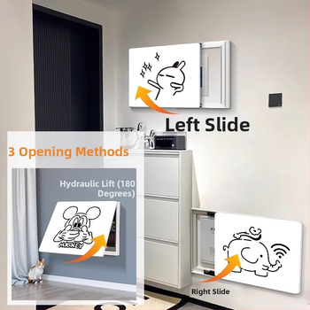 Mõõtmekasti dekoratiivne maal, kaasaegne minimalistlik stiil, raamita, PVC alus, PVC graveering, muster: loomad, multikas