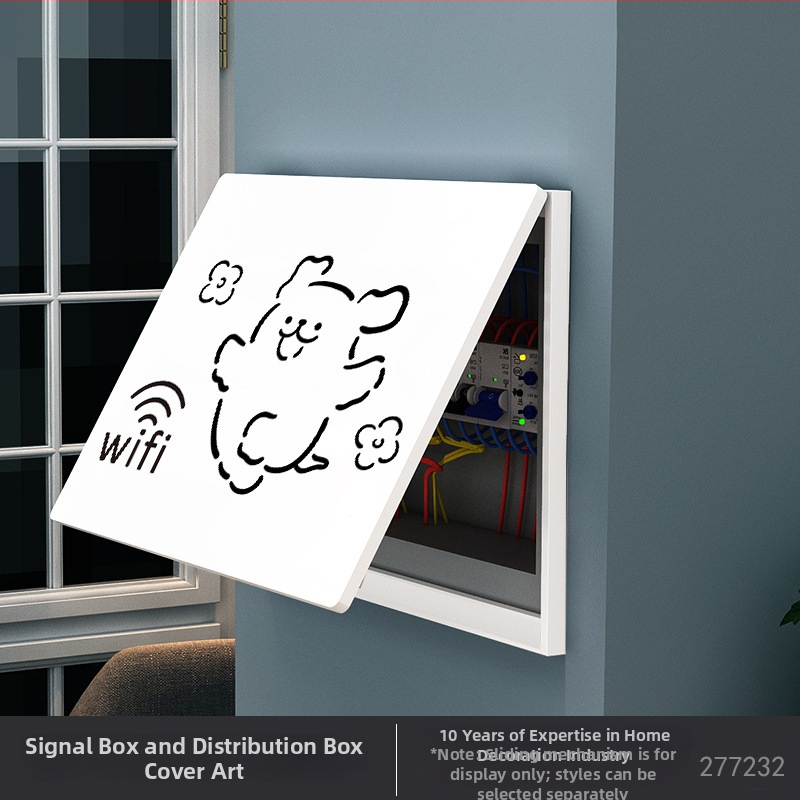 Mõõtmekasti dekoratiivne maal, kaasaegne minimalistlik stiil, raamita, PVC alus, PVC graveering, muster: loomad, multikas