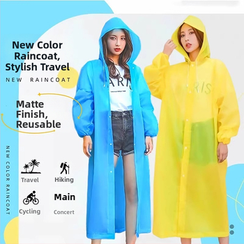 EVA vihmponji täiskasvanutele - kogu keha kaitse, kaasaskantav