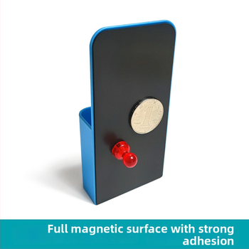 Magneetiline pliiatsihoidja, plastikust, ruudukujulise kujuga, logotüübi trükkimine ja kohandamine.