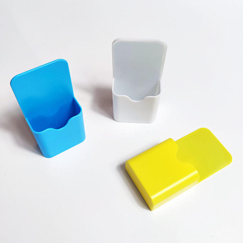 Magneetiline pliiatsihoidja, plastikust, ruudukujulise kujuga, logotüübi trükkimine ja kohandamine.