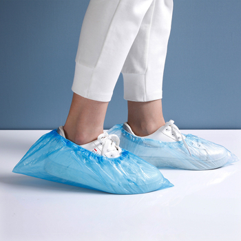 Meiliya avalynės dangteliai, PE plastikas, dulkių apsauga, 200 vnt