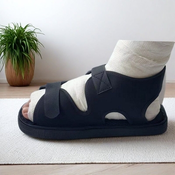 Zaštitne cipele za gips, EVA, protuklizna podloga, za ozlijeđene noge, vodootporan navlačak za kupanje