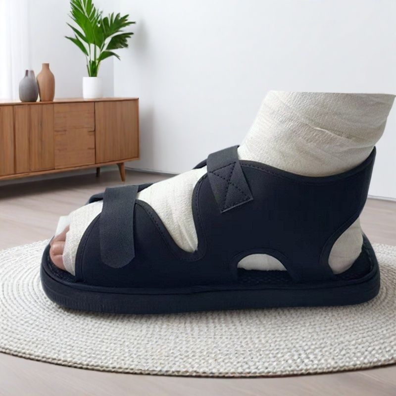 Gipsui skirti apsauginiai batai, EVA, neslidūs padas, ievainotoms kojoms, vandeniui atsparus dušo gaubtas