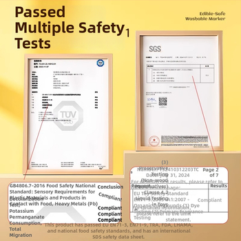 Sta laste marker — toidukvaliteediga, pestav, kiire kuivan, mudel 8930; joonte paksused 6/10/12/20 mm