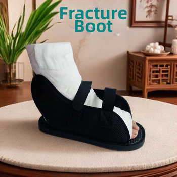 Pooperacinės fraktūros apsauginės avalynės su atvira viršutine dalimi, antistatinių, tinklelio viršus (naudojama su gipais)