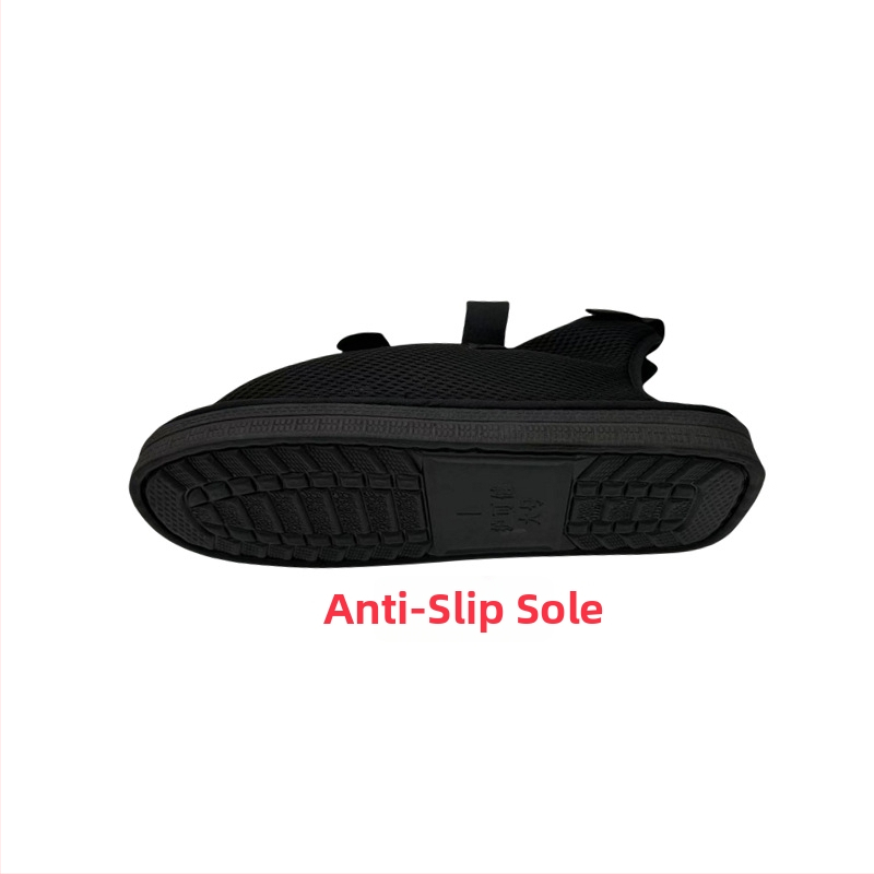 Pēcoperācijas fraktūras aizsargājošās kurpes ar atvērtu augšpusi, antistatiskas, režģa augšdaļa (lietošanai ar ģipsi)