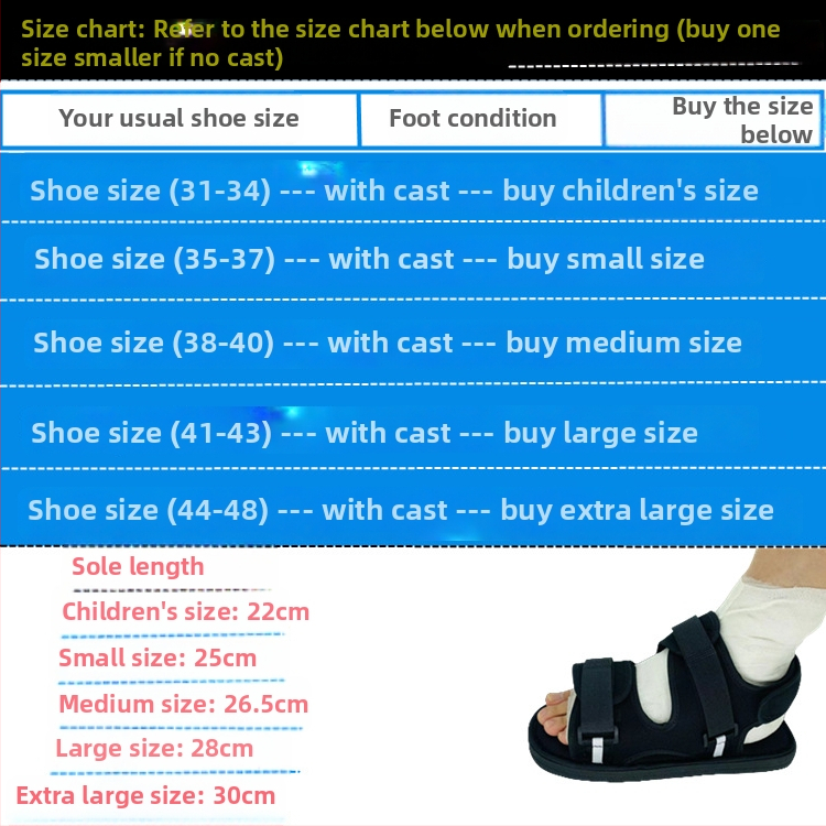 Health Protection kurpes pēc gipsa — pretslīdes EVA kompozīta materiāls