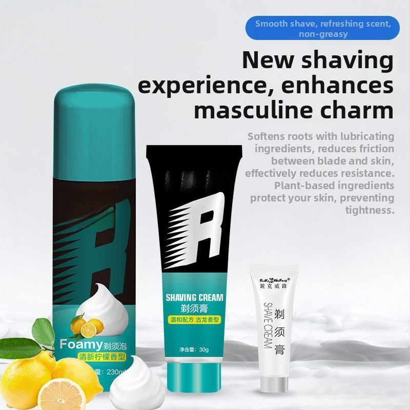 Rankinis skustuvas su šešių sluoksnių peiliukais, senovinis barzdos skustuvas, vyriškas skustuvo stovas