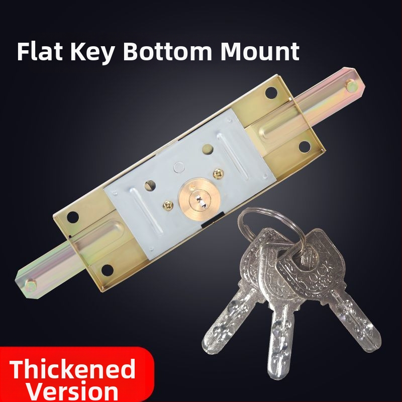 Universali rulinių durų užraktas, geležies korpusas su vario šerdimi, modeliai Cross/Computer/Moon, centrinis arba apatinis atidarymas, tipas: įtempimo užraktas