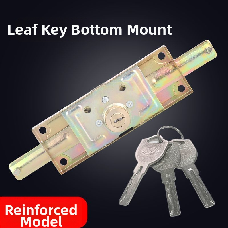 Universali rulinių durų užraktas, geležies korpusas su vario šerdimi, modeliai Cross/Computer/Moon, centrinis arba apatinis atidarymas, tipas: įtempimo užraktas