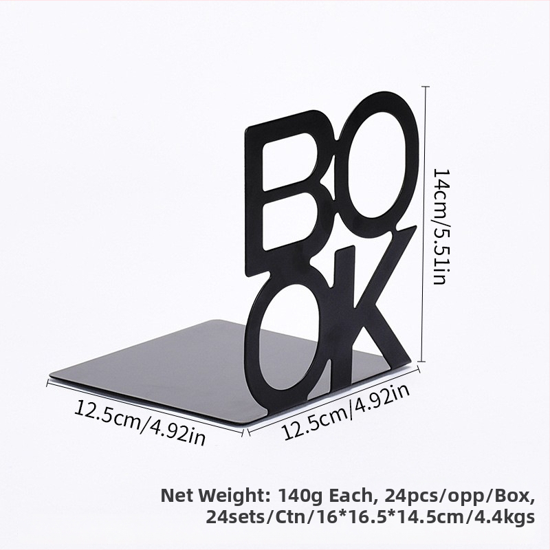 Metallist raamatu alus kontorile ja koolile – mudel 2013, Materjal: Metall, Neto kaal: 140 g, Pakend: 24 tk kartongis