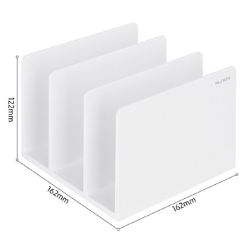 NS006 Plastist raamatukandja klipiga, Skandinaavia minimalistliku stiiliga lauaorganisaator