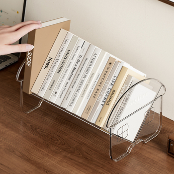 Raamatute hoiukarp lauale — plastikust, JW9020 mudel, Zhongcheng bränd, kaal 500 g