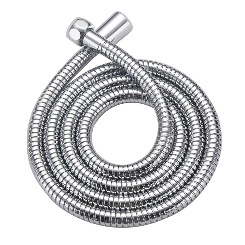 Dušo žarna DCR-2303-16, nerūdijančio plieno korpusas ir vario jungtys, EPDM vidinis vamzdelis, jungtis G1/2, 4-portai, darbinė temperatūra 0-100°C