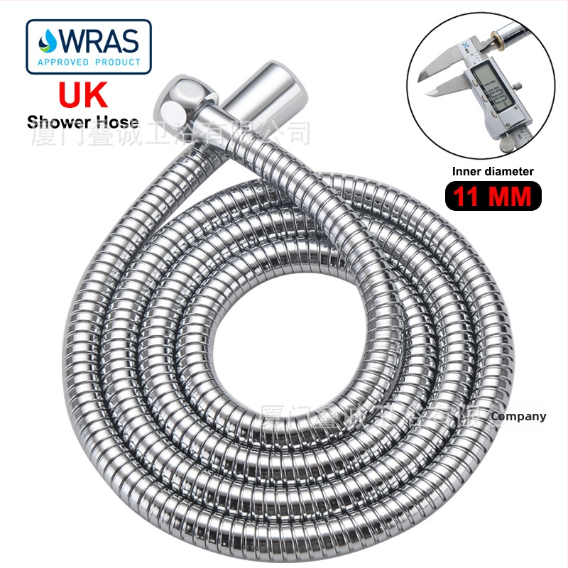 Dušo žarna DCR-2303-16, nerūdijančio plieno korpusas ir vario jungtys, EPDM vidinis vamzdelis, jungtis G1/2, 4-portai, darbinė temperatūra 0-100°C