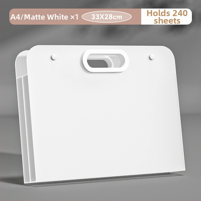 Piešimo albumo saugojimo rinkinys su dėklais ir saugojimo krepšeliu (Medžiaga: PP; IP leidimas: Ne)