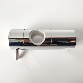 Nerūdijančio plieno reguliuojama dušo lazdelė su laikikliu ir dušo žarna, modelis S503