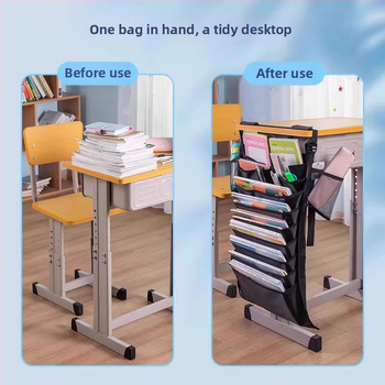 Deli lauale riputatav raamatukott, kangasmaterjal, suur maht, mudel 72364, 0,62 kg