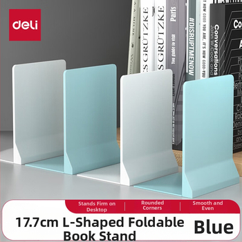 Deli Metalinis Knygų Laikiklis su Stalčiu, Biuro Saugojimui, Kūrybingas ir Paprastas Dizainas (Prekės ženklas: Deli; Medžiaga: Metalas; Nereikia Elektrinės Įrangos; Skirta Biurui)
