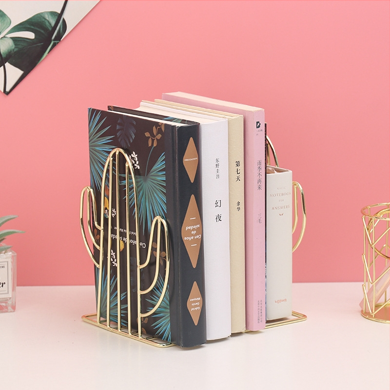 Yiheng L-tvarovaný kovový stojan na knihy, 2-dielny set, špecifikácie 5545, čistá hmotnosť 5