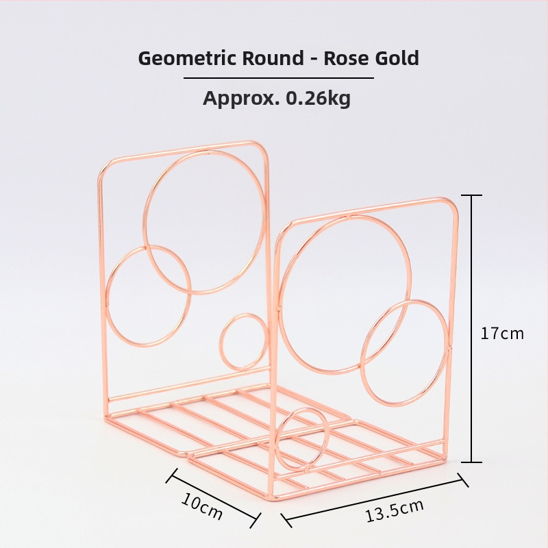 Yiheng L-kujuline metallist raamatukinnitaja, 2-osaline komplekt, spetsifikatsioonid 5545, netokaal 5