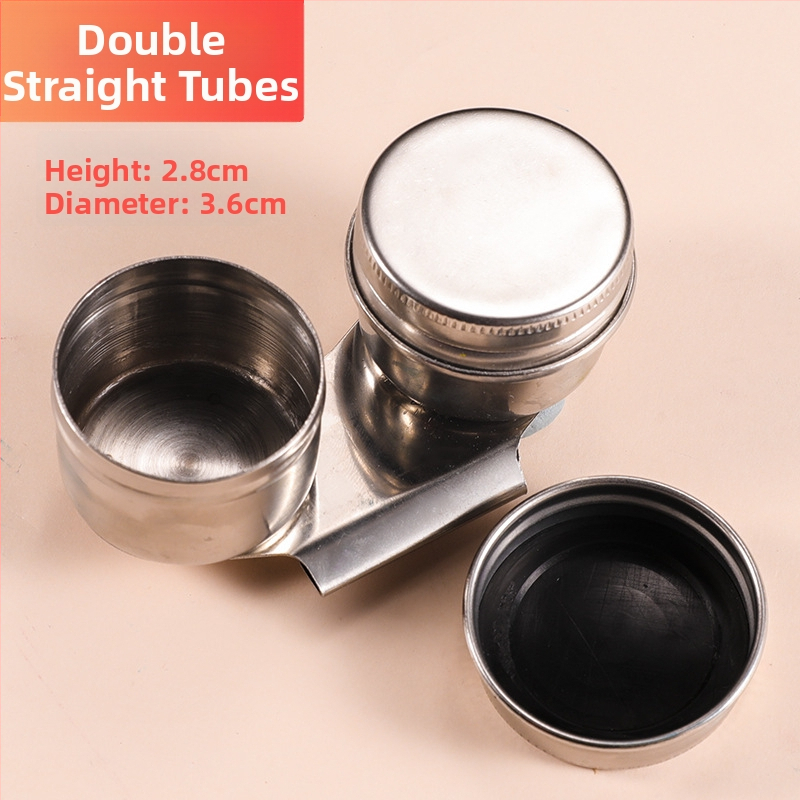 Nerezová oceľová nádoba na miešanie olejových farieb – kruhový tvar, značky Surada