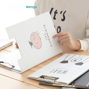 Wen Gu A4 popieriaus klipas – vienas spaustukas, popierius, logotipas įtrauktas